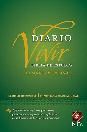 Biblia de estudio del Diario Vivir NTV, tamaño personal